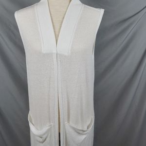 *3 For $25*  Long White Cover-up by Twenty